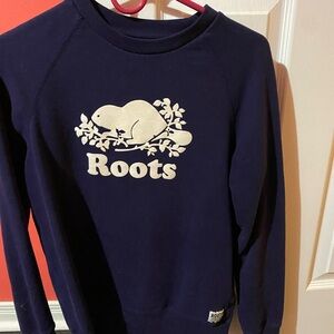Roots Dark Blue Sweatshirt - size S